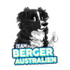 TEAM Australian Shepherd Dog - Black