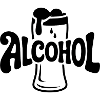 Alcohol - Cool Drinking Logo