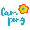 Camping Flor Camper Fan Vacaciones Furgoneta Vida Verano