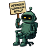 Systemfehler entdeckt – Denk selbst! Roboter