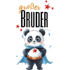 Großer Bruder Panda Superheld