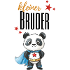 Little Brother Panda Superhero