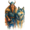 wikinger wolf