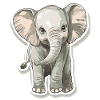 Süßer Elefant – Geschenkidee für Tierfreunde