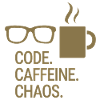 Code. Caffeine. Chaos.