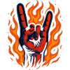 Horns Up