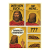 Comic-Jesus sucht Sandalen