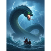 Jörmungandr, serpent de mer nordique de