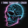 Cyberpunk Neon Skull
