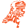 Retro Map of the Netherlands