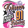 91e anniversaire Reine Femmes