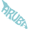 Retro Map of Aruba