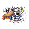 Skateboard Graffiti Motivation Design