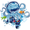 Gaming Octopus with Controller