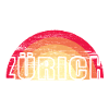 Zürich - Vintage Logo Sunset ZURICH