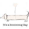 Dachshund: it's a long day