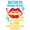 Bold Graphic Message T-Shirt
