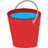 Bucket full of water
