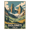 Dolomites 2 Peaks square