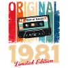 44th Birthday Cassette August 1981
