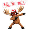 Canadian Moose Celebrate Canada Day