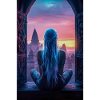 Fantasy City Sunset View
