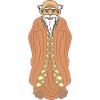 Maître Zen – Homme Sage avec Barbe