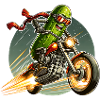 Motorrad Gurken Abenteuer Fahrt