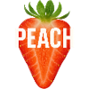 Strawberry named "PEACH"