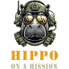 Hippopotame en mission - Conception militaire