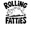 Rolling Fatties Cat Humor