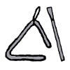 Triangle Musical Instrument
