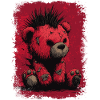 Cute Punk Teddy Bear