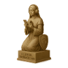 Meditative Hörergeist Skulptur