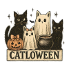 Catloween - Halloween Cats Design