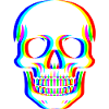 Glitch Skull - Cyber Art