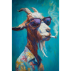 Chill Goat in Shades