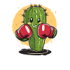 Box cactus with power