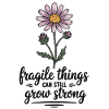 Growing Strength - T-shirt à fleurs