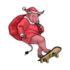 Taurus Christmas Skateboard