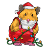 Hamster Christmas Craftsman
