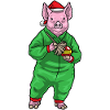 Pig Christmas Cleaner