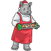 Rhino Christmas Baker