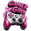 Gamergirl pink Design