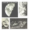 Landscape in the Moon