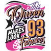 93rd Birthday Queen Women