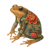 Yakuza Frog – Stillness in Ink