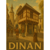 Medieval city life in Dinan