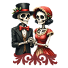 Christmas romance of bones.