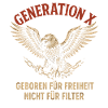 Generation X Freedom Eagle Motif